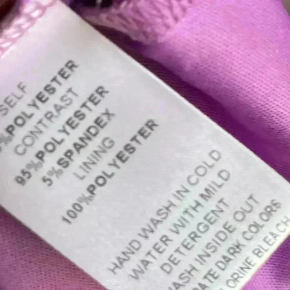 Truly Me Sara Sara Girls Floral Print Long Sleeve Chiffon Hi Low Dress 14 Purple - Picture 10 of 16